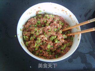 猪肉豆角馅饼的做法步骤：12