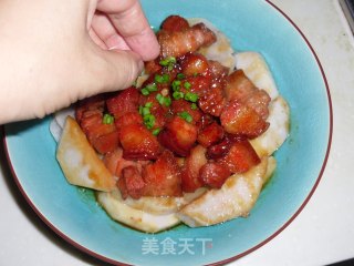 芋香叉烧肉的做法步骤：15