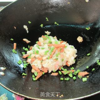 糯饭腊肉海苔卷的做法步骤：7