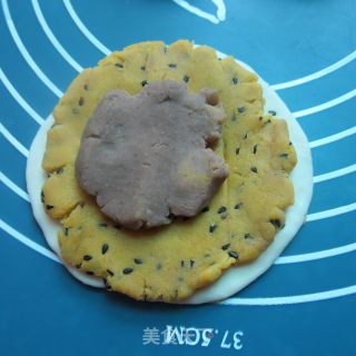 豆沙馅月饼的做法步骤：3