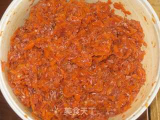 牛肉胡萝卜煮饺的做法步骤：4