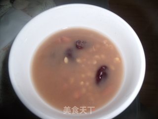 莜麦扁豆粥的做法步骤：7