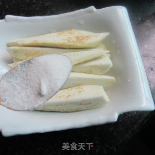 肉末蒸茄子的做法步骤：3