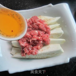 肉末蒸茄子的做法步骤：4