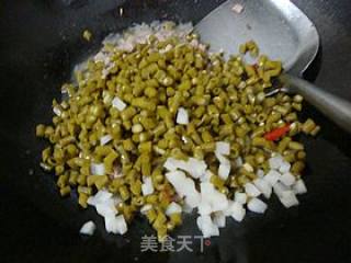 佐粥小菜-------【肉丁酸豆角】的做法步骤：6