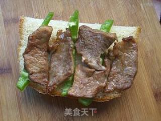 烤肉土司片的做法步骤：7