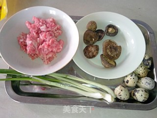 香菇肉末蒸蛋的做法步骤：1