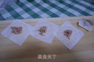 元宝馄饨的做法步骤：3