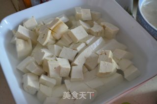 肉末红油豆腐的做法步骤：1