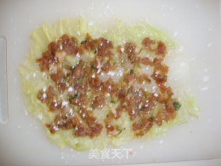 锅塌白菜盒——让白菜美丽美味的做法步骤：6