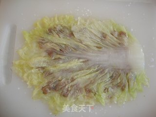 锅塌白菜盒——让白菜美丽美味的做法步骤：7