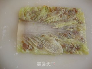 锅塌白菜盒——让白菜美丽美味的做法步骤：8