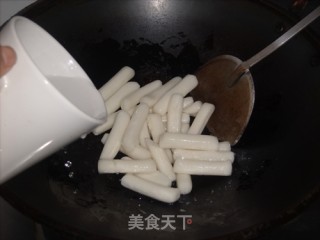 茄汁年糕的做法步骤：4