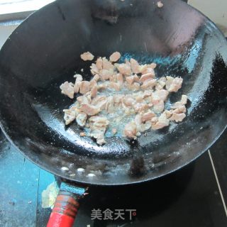 紫甘蓝炒肉的做法步骤：2