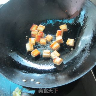 东坡肉配豆腐丁的做法步骤：3