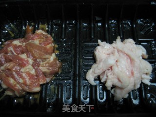 家常菜——土豆丝炒肉的做法步骤：2