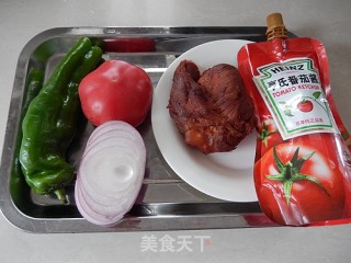 拌面拌饭都可以：番茄牛肉酱的做法步骤：1