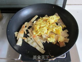 鸡蛋炒饼的做法步骤：6