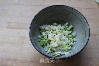 咥一口面，嘹扎咧——蒜蘸菠菜面的做法步骤：3