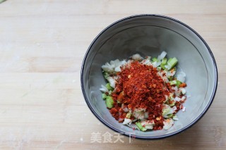 咥一口面，嘹扎咧——蒜蘸菠菜面的做法步骤：4