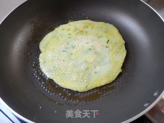 黄瓜鸡蛋饼的做法步骤：7