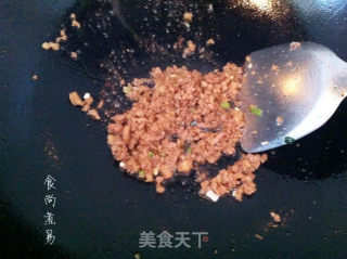 蚝油肉末蒸豆腐的做法步骤：5