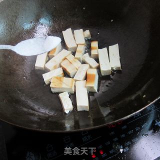 豆腐烧香菇的做法步骤：3