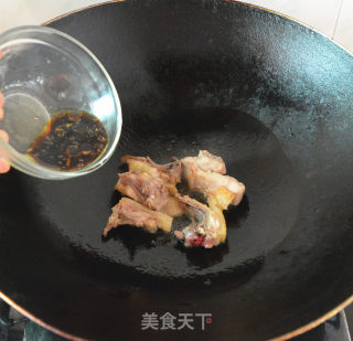 酱油鸡烫米粉的做法步骤：5