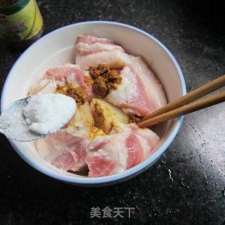 香脆咖喱香米粉肉的做法步骤：5