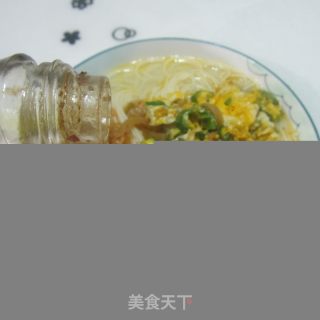 咸萝卜鸡蛋面的做法步骤：7