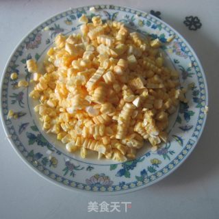 香甜玉米饭的做法步骤：2