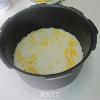 香甜玉米饭的做法步骤：10