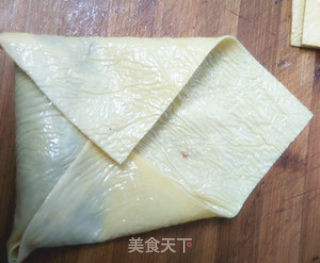 干豆腐肉卷的做法步骤：7