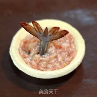 中西结合超美味-----鲜虾蛋挞的做法步骤：9