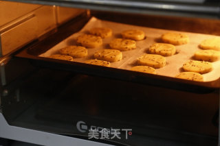 芝麻饼干做法（烤箱烤饼干）的做法步骤：12