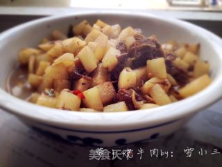 萝卜烧牛肉的做法步骤：5