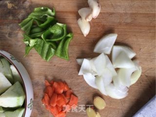 烧茄子肉段的做法步骤：2