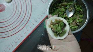 四季豆香菇肉包的做法步骤：10