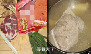 妈妈教的秘方------火锅味火锅肉的做法步骤：1