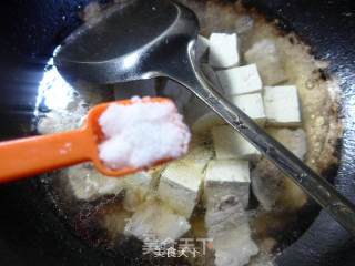 韭菜五花肉烧豆腐的做法步骤：9