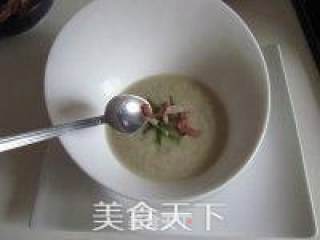 法式奶油菜花汤的做法步骤：12