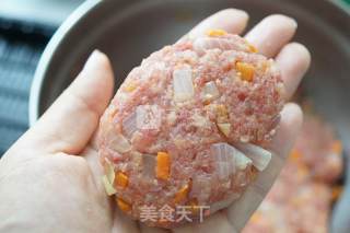 日式照烧牛肉饼的做法步骤：10