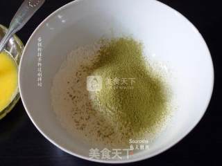 栗子抹茶蛋糕的做法步骤：5