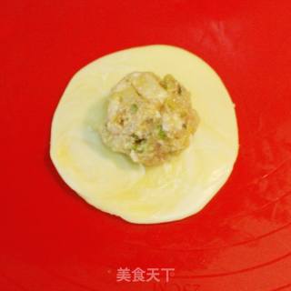 中秋节快乐-----苏式榨菜鲜肉月饼的做法步骤：11