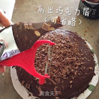 超简单黑森林夹心蛋糕的做法步骤：14