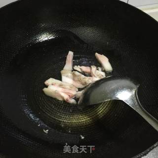 花菜炒肉的做法步骤：6