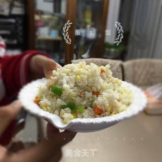 简单快捷的蛋炒饭的做法步骤：9