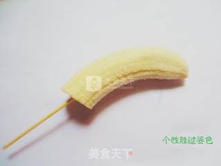 黄金脆皮香蕉的做法步骤：1