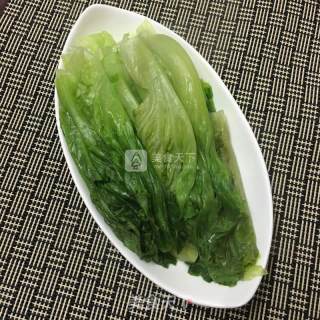 蚝油生菜的做法步骤：3