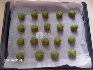 玛格丽特抹茶饼干的做法步骤：9